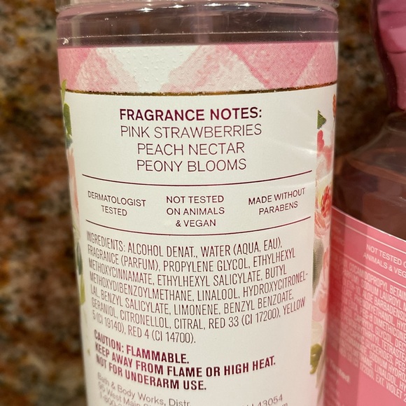 3pc Set💗GINGHAM GORGEOUS💗BBW Fragrance Mist+Body Wash+Body Cream Gift Wrap NWT - Picture 7 of 10